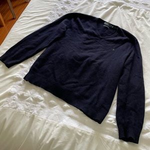 Mens Ralph Lauren Lambs Wool Long Sleeve Sweater